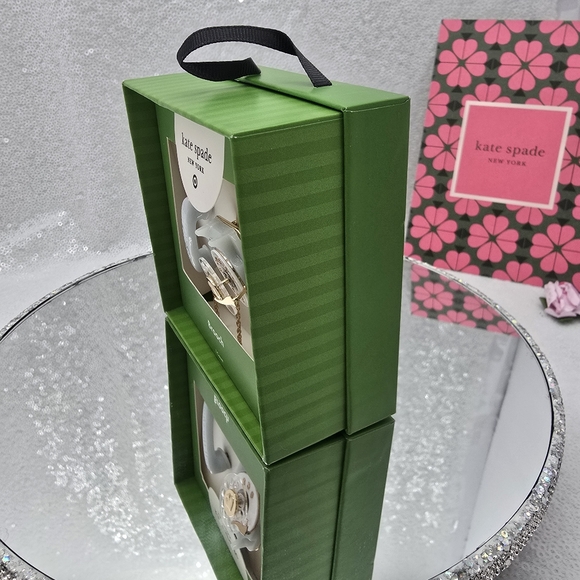 Kate Spade x Target Telephone Brooch Nostalgic Rotary Dial Phone Blue & White - Picture 12 of 14